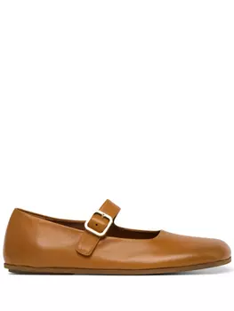 Marsll кожаные балетки, коричневый