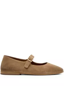 Marsll кожаные балетки, нейтральный цвет