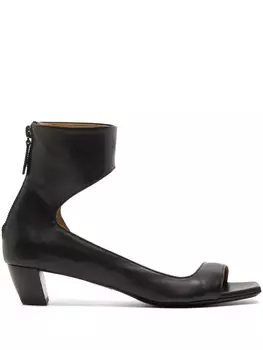 Marsll кожаные сандалии, черный