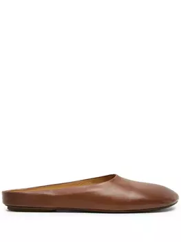 Marsll однотонные слиперы, коричневый