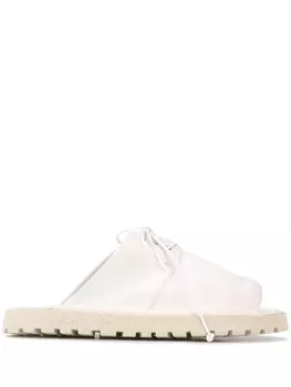 Marsll сандалии со шнуровкой, белый