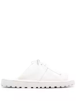 Marsll сандалии со шнуровкой, белый