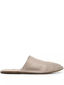 Marsll слиперы с закругленным носком, нейтральный цвет