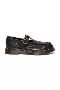 Martens Adrian T Bar кожаные туфли Dr. Martens, черный