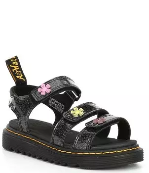 Martens Girls' Klaire Сандалии (Молодежь) Dr. Martens, черный