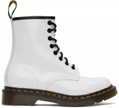 Martens White 1460 Ботинки на шнуровке Dr. Martens