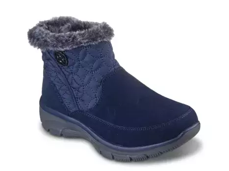 Martha Stewart Skechers Relaxed Fit Easy Going Darling Puffer Сапоги Skechers, Navy