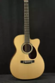 Martin Custom Shop 000 14-Fret Wild Grain East Indian Rosewood Acoustic/Electric Cutaway Natural Martin 000 14-Fret Wild Grain East Indian Rosewood Acoustic/El...
