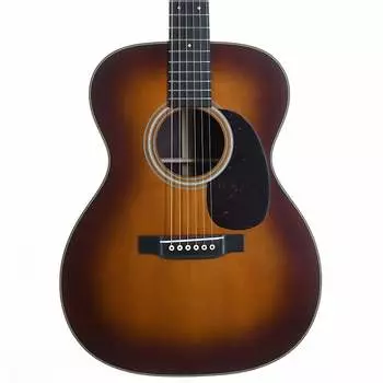Martin Custom Shop 000-28 1937 Акустическая гитара Vintage Low Gloss With Ambertone Burst Martin Custom Shop 000-28 Low Gloss With Burst