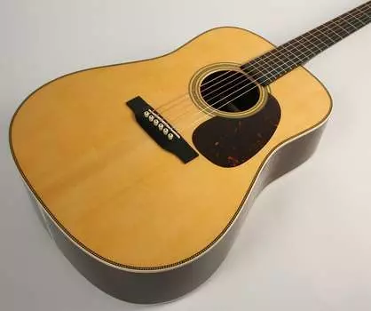 Martin Custom Shop Dreadnought, размер 28, стиль Adirondack Top, модифицированный профиль V-образного выреза, гайка 1-3/4 дюйма, 2648579 D Size 28 Style