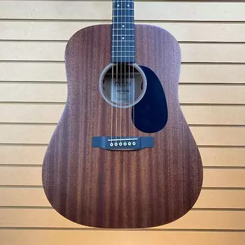 Гитара с сумкой Martin D-10E Road Series, натуральный коричневый