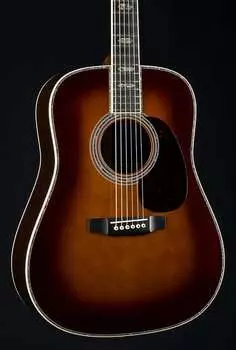 Martin D-45 Ambertone Custom Премиум Адирондакская ель и индийский палисандр с жемчугом пауа НОВИНКА D-45 Ambertone Custom Premium Adirondack Spruce and Indian Rosewood with Paua Pearl