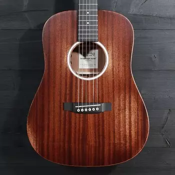 Гитара Martin DJr 10E Streetmaster Solid Wood Dreadnought, коричневый