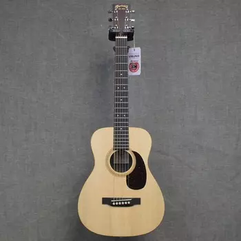 Martin LX1RE Little Martin — верхняя дека из ели / узор из палисандра HPL сзади и по бокам