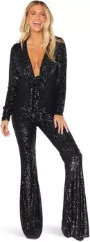 Мартина Комбинезон Show Me Your Mumu, цвет Midnight Glitz Sequins