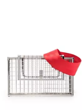 Martine Ali сумка-мессенджер Seatbelt Chapter, серебристый