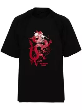 Martine Rose футболка Celebration, черный