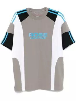 Martine Rose футболка с панелями, серый