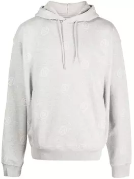 Martine Rose худи с логотипом, серый