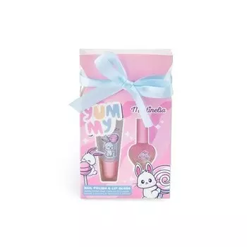 Martinelia Набор красоты для детей, лак для ногтей и блеск для девочек на водной основе, нетоксичный