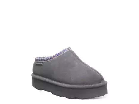 Martis II Platform Тапочки - детские Bearpaw, Charcoal Grey