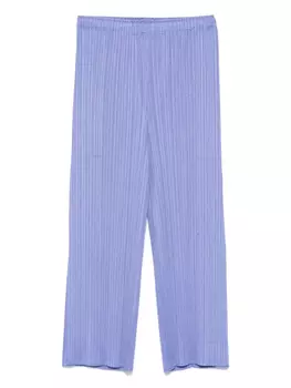 Мартовские брюки Pleats Please Issey Miyake, синий