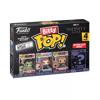 Marvel - Набор из 4 фигурок Funko Bitty Pop, серия 3