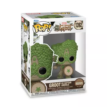 Marvel - We Are Groot Фигурка Капитана Америки Funko Pop Bobblehead