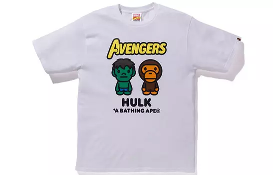 Marvel X BAPE Marvel Футболка унисекс A Bathing Ape