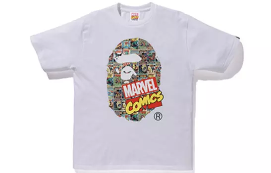 Marvel X BAPE Marvel Футболка унисекс A Bathing Ape
