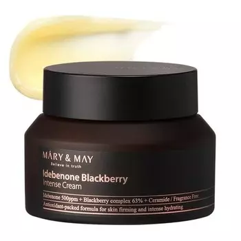 Mary&May Idebenone Ежевичный интенсивный крем 70г