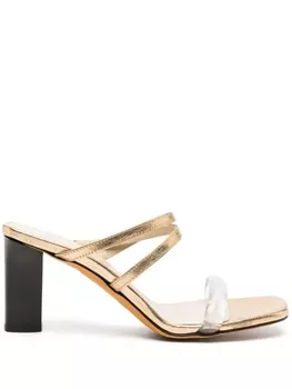 Maryam Nassir Zadeh босоножки Samantha 80, золотистый