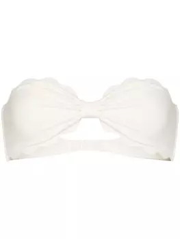 Marysia лиф бикини Antibes, белый