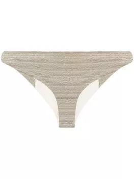 Marysia плавки бикини с принтом, нейтральный цвет