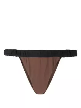 Marysia плавки-бразилиана, коричневый