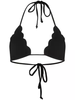 Marysia топ Broadway с вырезом халтер, черный