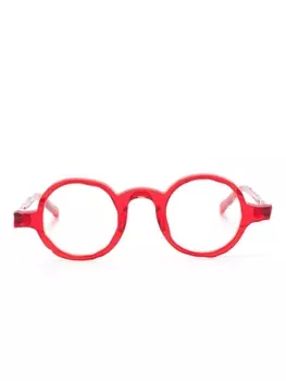 Masahiromaruyama очки MM-0088 в геометричной оправе, красный