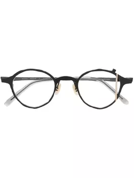 Masahiromaruyama очки в круглой оправе, черный