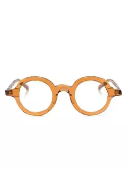 MASAHIROMARUYAMA очки в круглой оправе, коричневый
