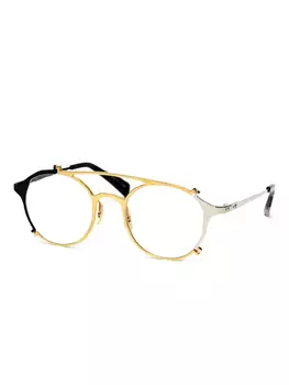 MASAHIROMARUYAMA очки в круглой оправе, серебряный