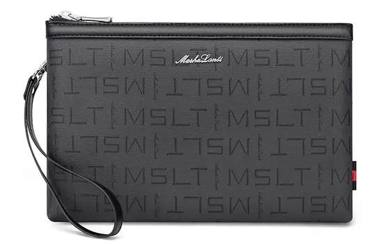 Masalanti Мужской клатч MashaLanti, Серый/Синий