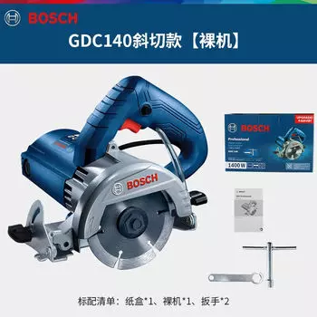 Машина для резки плитки и камня Bosch 140, машина для мрамора, многофункциональная беззубая пила для резки фасок, небольшая портативная долбежная машина