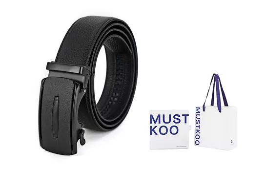 Masido MUSTKOO Мужской кожаный ремень