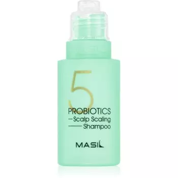 MASIL 5 Probiotics Scalp Scaling Shampoo 50 мл - Глубоко очищающий шампунь от жирной перхоти