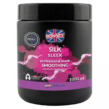 Маска 1000 мл Ronney Smoothing Silk Sleek –