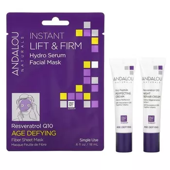 Маска Andalou Naturals Age Defying Day To Night, набор из 3 предметов