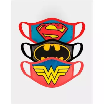 Маска Dc Comics Batman 3 Pack Adjustable, разноцветный