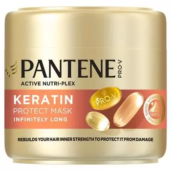 Маска для длинных и слабых волос, 300 мл Pantene Pro-V infinite lengths keratin protect