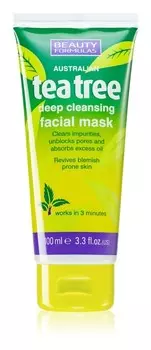 Маска для глубокого очищения Beauty Formulas Tea Tree