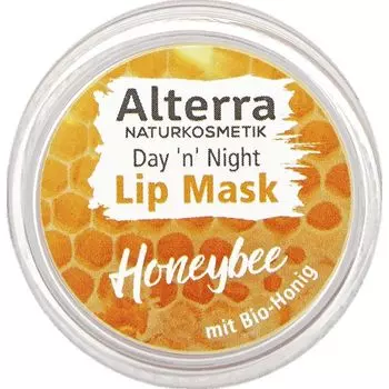 Маска для губ Day 'n' Night 02 - Honeybee Alterra NATURKOSMETIK, 6 g